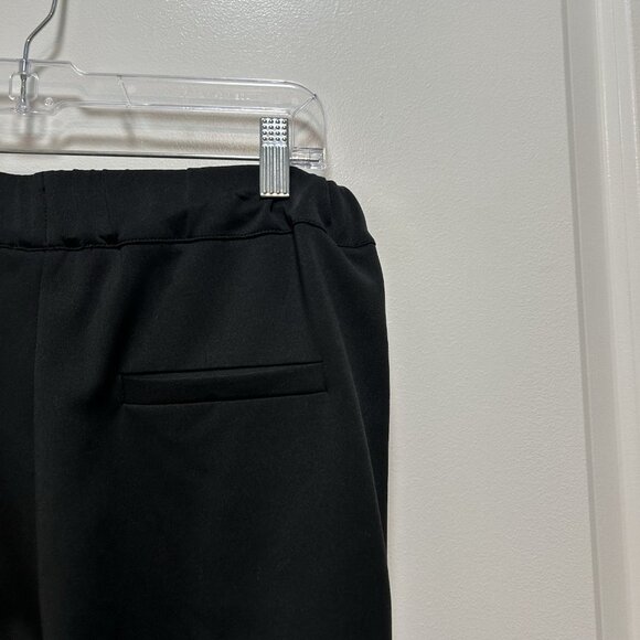 Maje Womens Porto Pants Black Pull On Stripe Track Sport Joggers Size 40 Medium - Picture 9 of 14